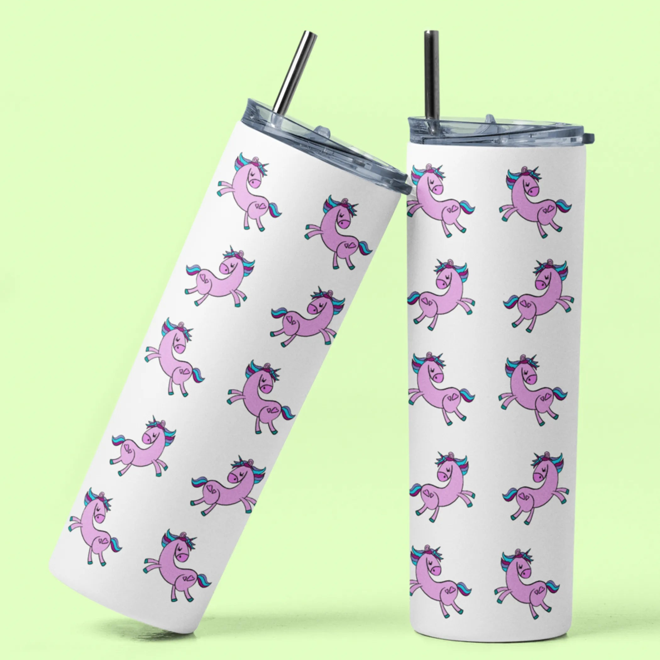 Unicorn Tumbler (Glow in the Dark)