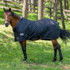 TuffRider Kozy Komfort Two Stable Blanket-420 D 200 GSM of fill- Black- 69