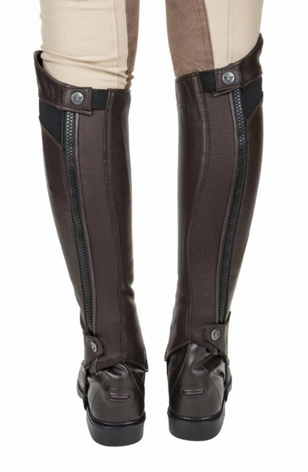 TuffRider Ladies Derby Leather Half Chaps