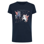 Imperial Riding Kids Tech Top Sky-Navy-128