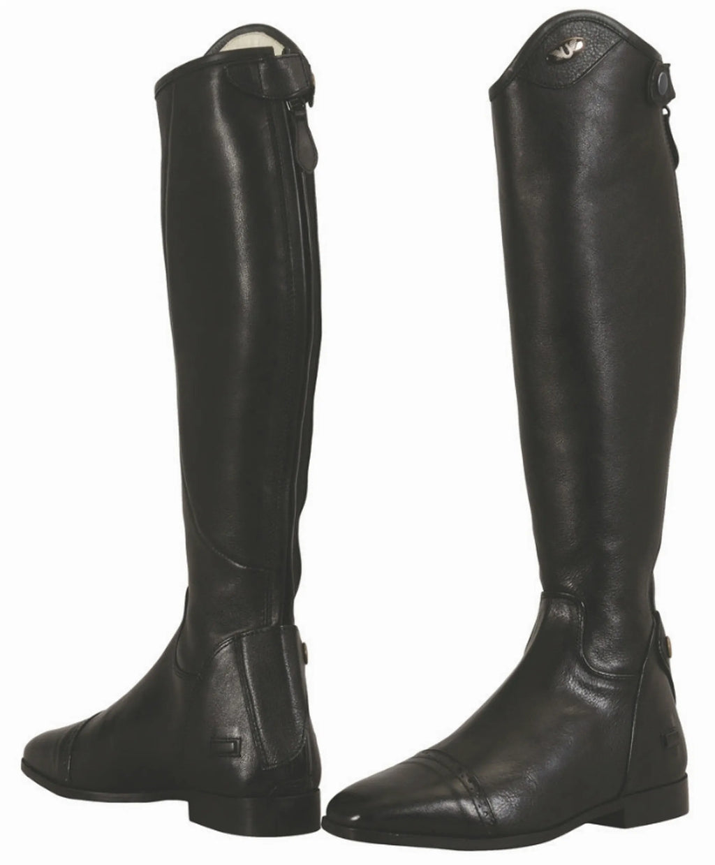 TuffRider Women Leather Regal Dress Boots - Color: Black | Pack Of: 1