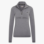 Euro-Star Half Zip Top ESMaggy-Magnet Melange-L