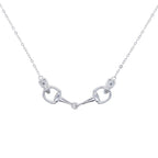 AWST Int'l Sterling Silver Snaffle Bit Necklace