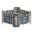 Bracelet Turquoise Multi Strand Cross