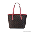 Coach Horse and Sleigh Signature PVC Mini City Tote