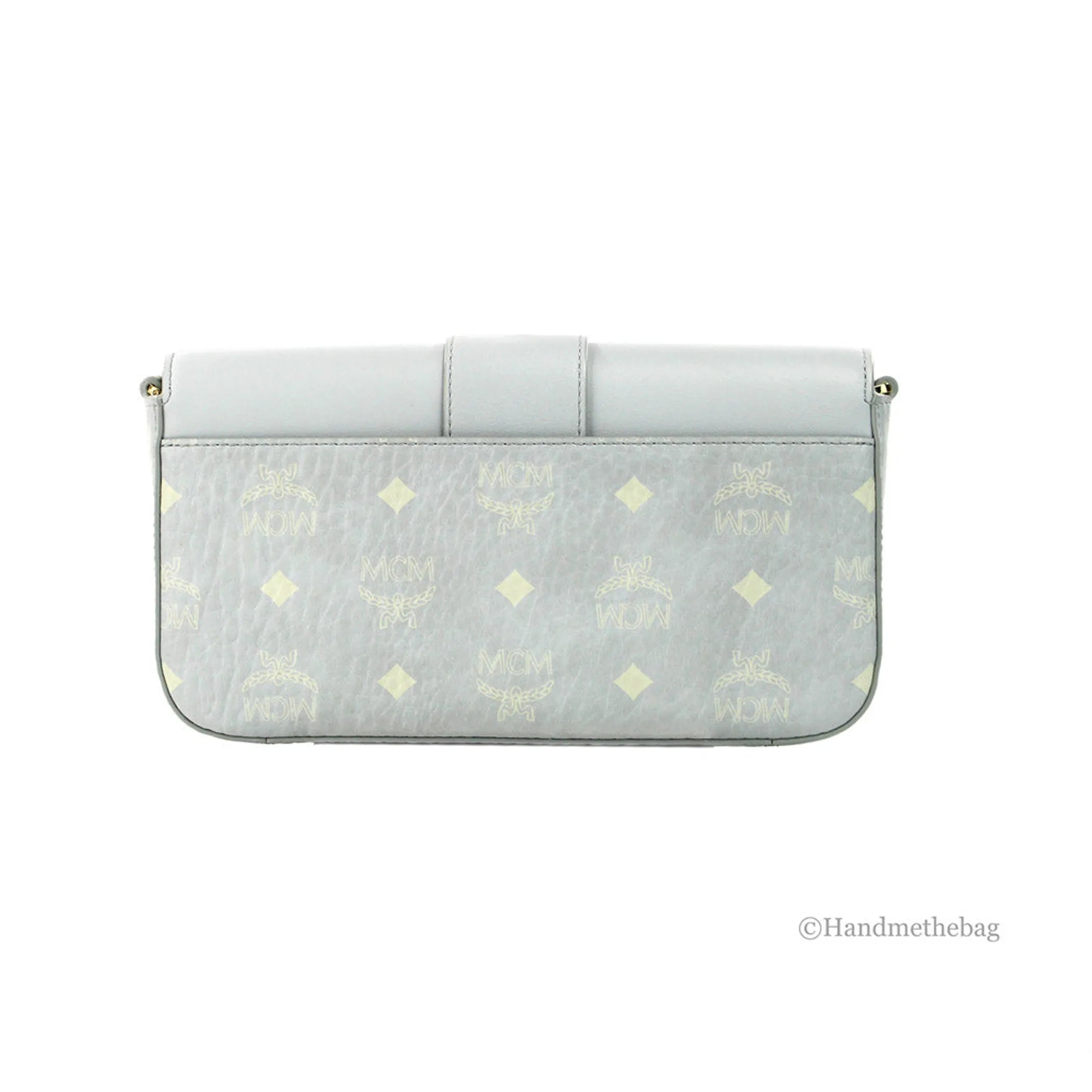 MCM Small Mode Travia Leather Shoulder Crossbody Clutch