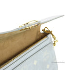 MCM Small Mode Travia Leather Shoulder Crossbody Clutch