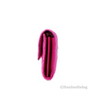 Versace Medusa Fuchsia Soft Quilted Fabric Evening Crossbody Clutch