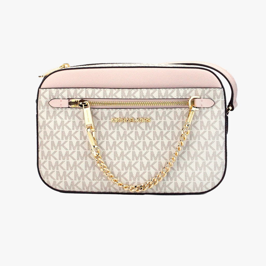 Michael Kors Jet Set EW Zip Chain Crossbody