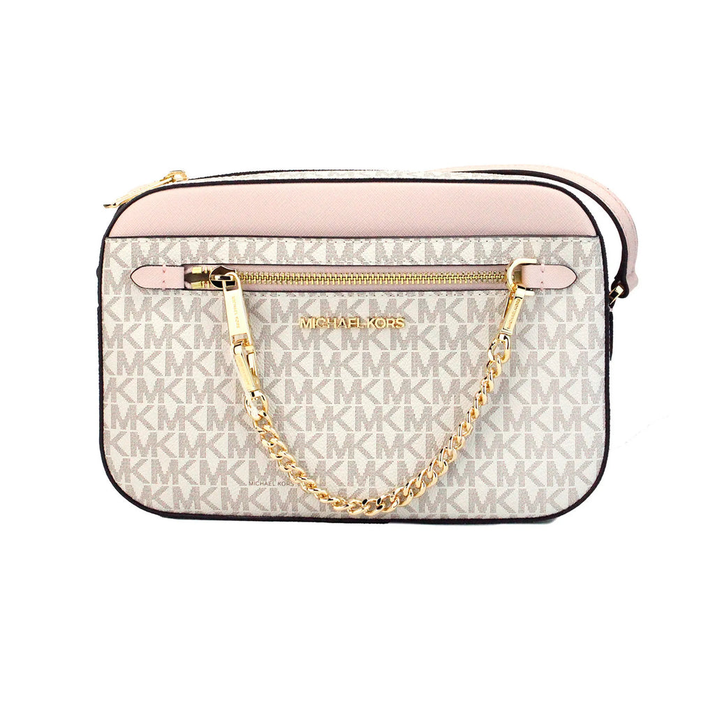 Michael Kors Jet Set EW Zip Chain Crossbody