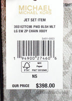 Michael Kors Jet Set EW Zip Chain Crossbody