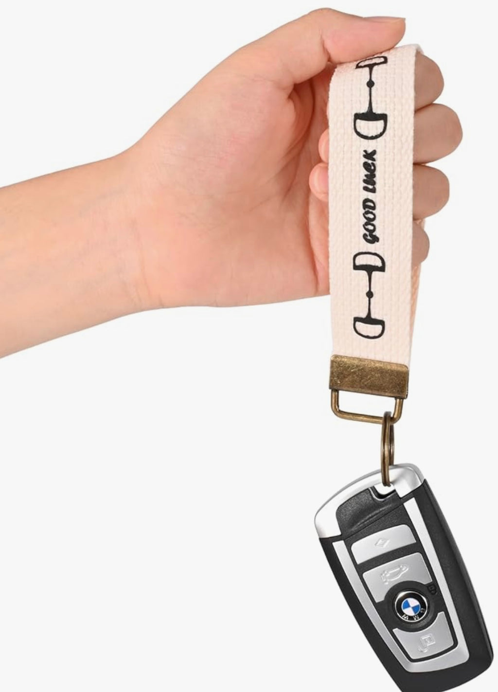 1.5 inch Equestrian Elastic Belt, Women's Snaffle Bit Buckle.