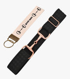 1.5 inch Equestrian Elastic Belt, Women's Snaffle Bit Buckle.