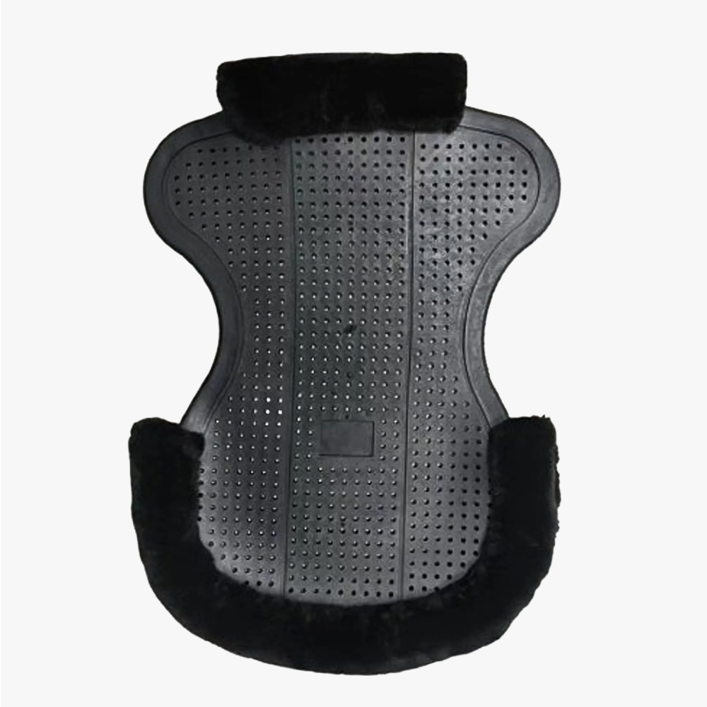 TuffRider Eco Sheepskin Jumping Gel Pad-Black
