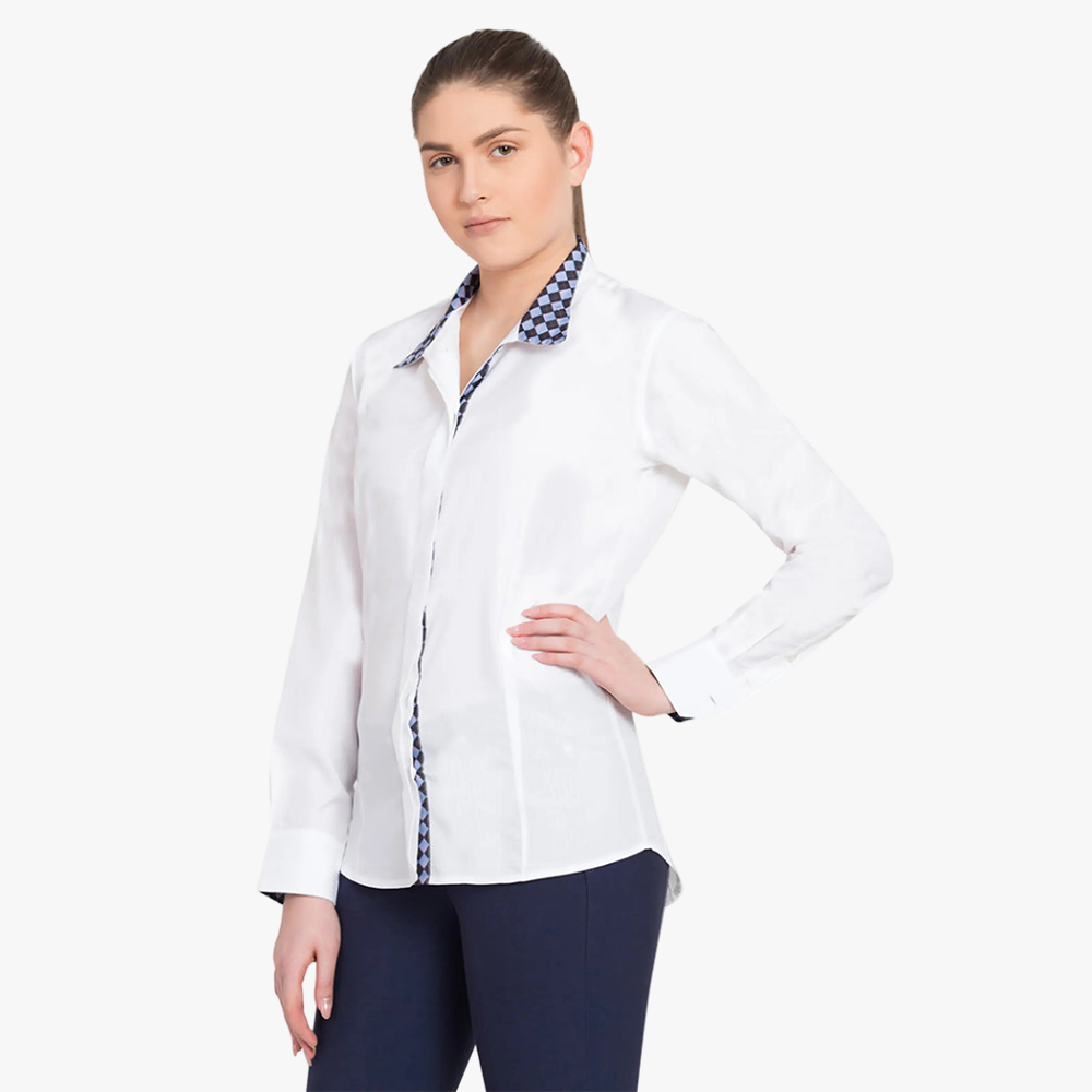 Equine Couture Ladies Isabel Coolmax Long Sleeve Show Shirt