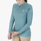 Lettia Women Quarter-Zip Neck UPF 50+ Sun Shirt