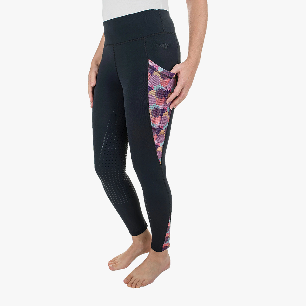 TuffRider Ladies Minerva 3 Season Printed Full Seat Tights